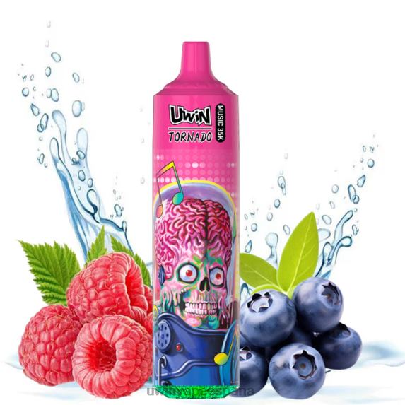 Uwin Vape En Línea - UWIN CRYSTAL vaporizador desechable 35k frambuesa arándano 8J60F16