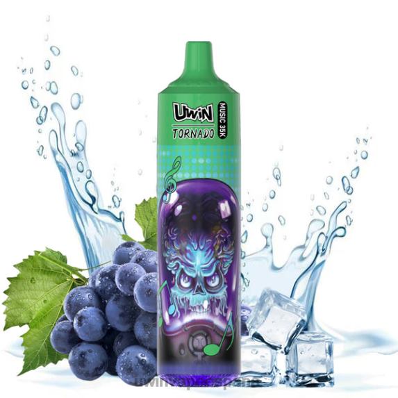 Uwin Vape Precio - UWIN CRYSTAL vaporizador desechable 35k hielo de uva 8J60F17